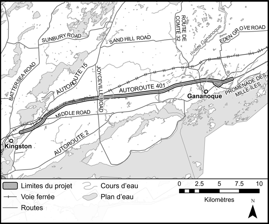 Carte de la zone d’étude Carte de la zone d’étude